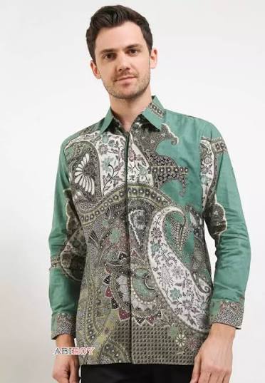 Kemeja Batik Pria Lengan Panjang